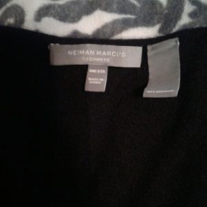 Neiman Marcus cashmere poncho